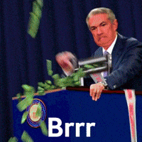 GIF de meme de Bitcoin de la Reserva Federal
